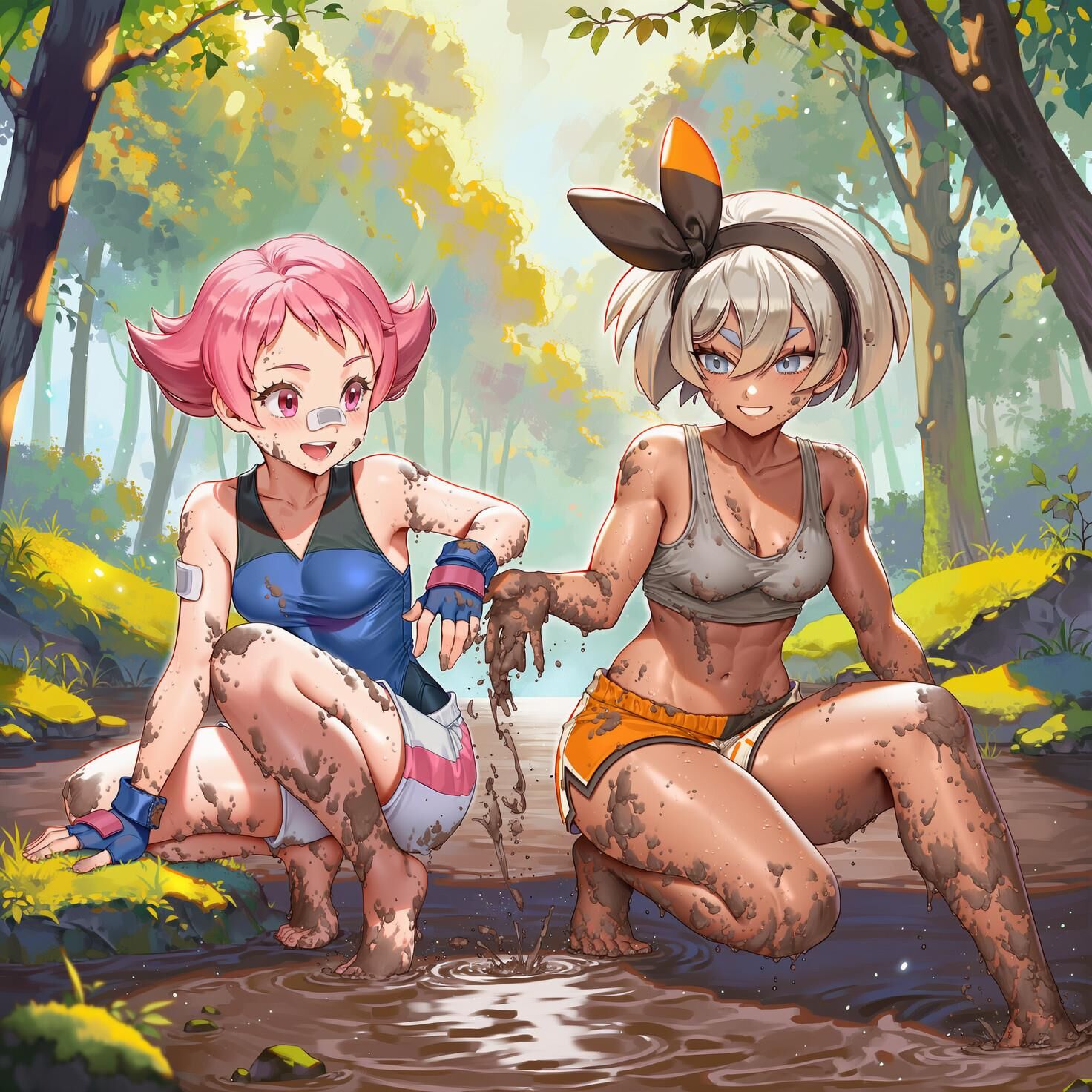 Pokemon Multiple Girls / Group 