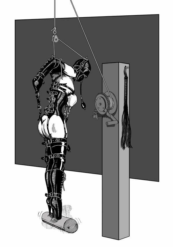 Extreme BDSM art by Danlaura