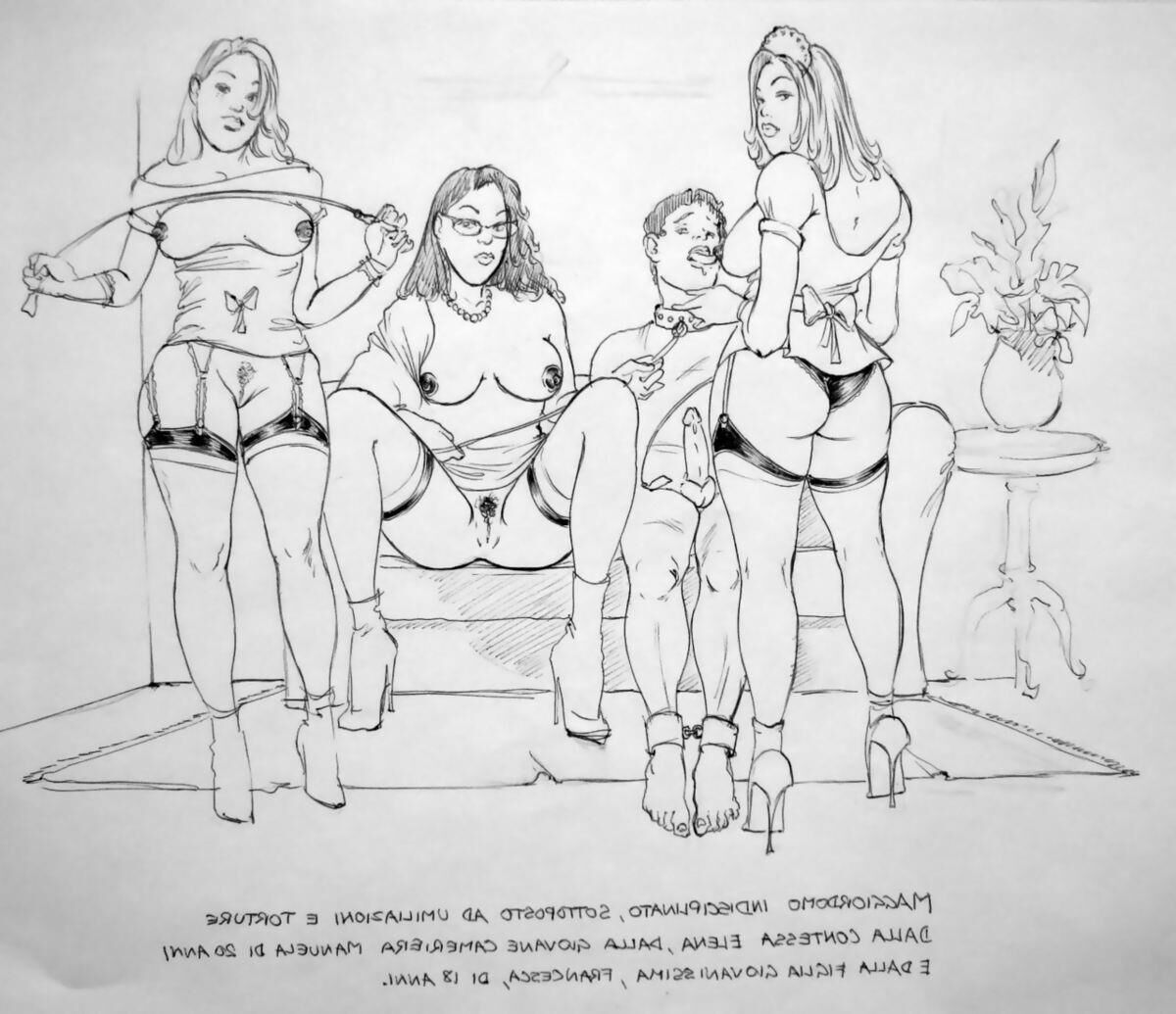 Vernice femdom art