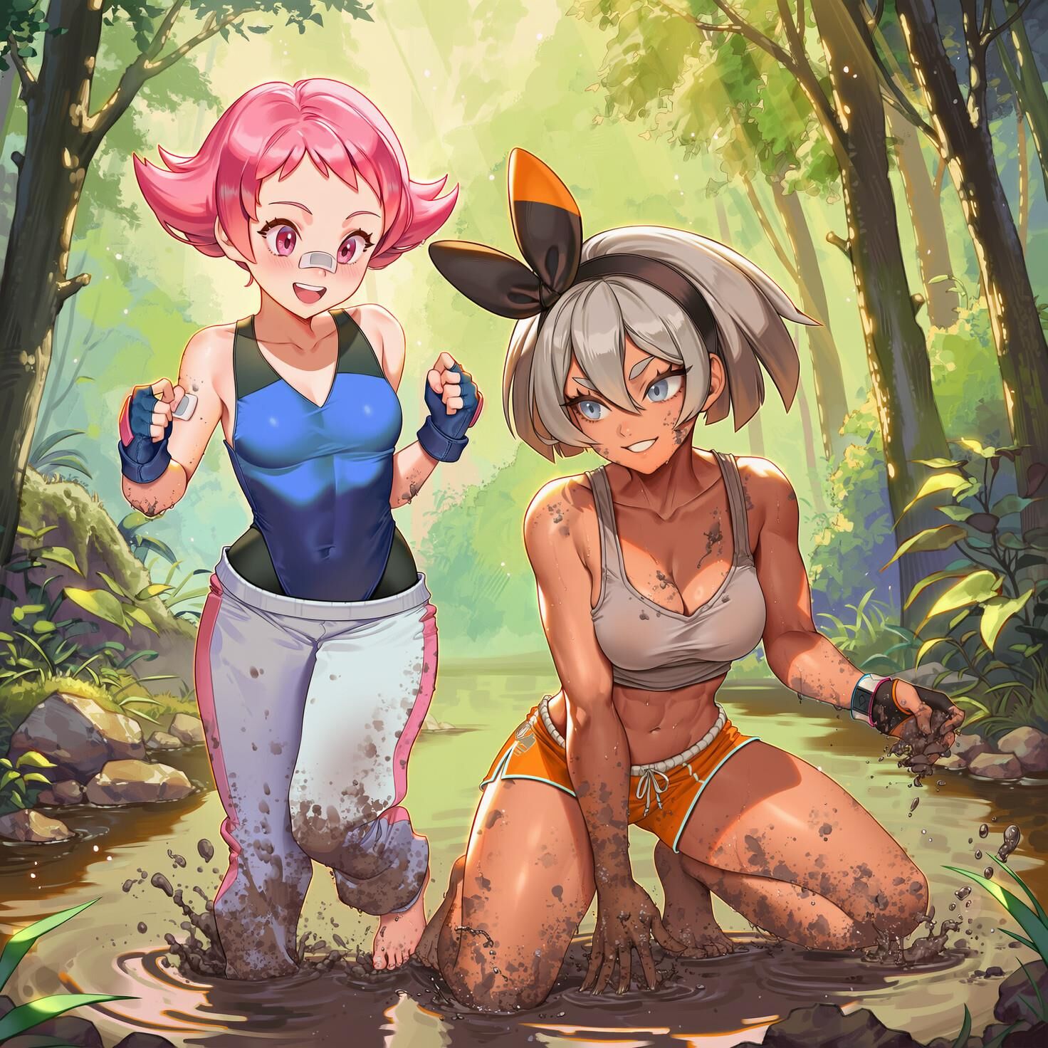 Pokemon Multiple Girls / Group 