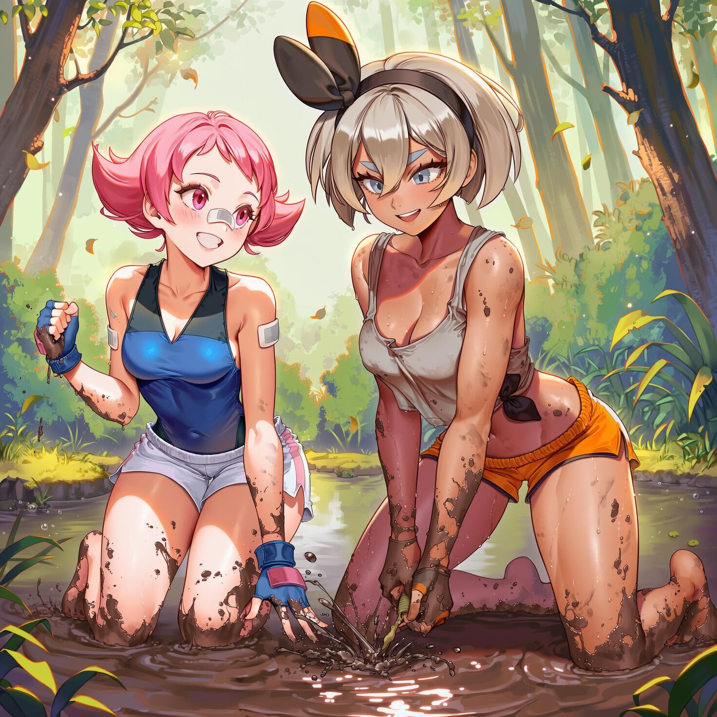Pokemon Multiple Girls / Group 
