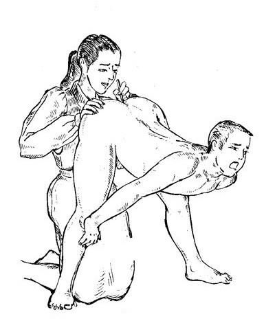 Daikoumon (Anal Sex University) femdom art