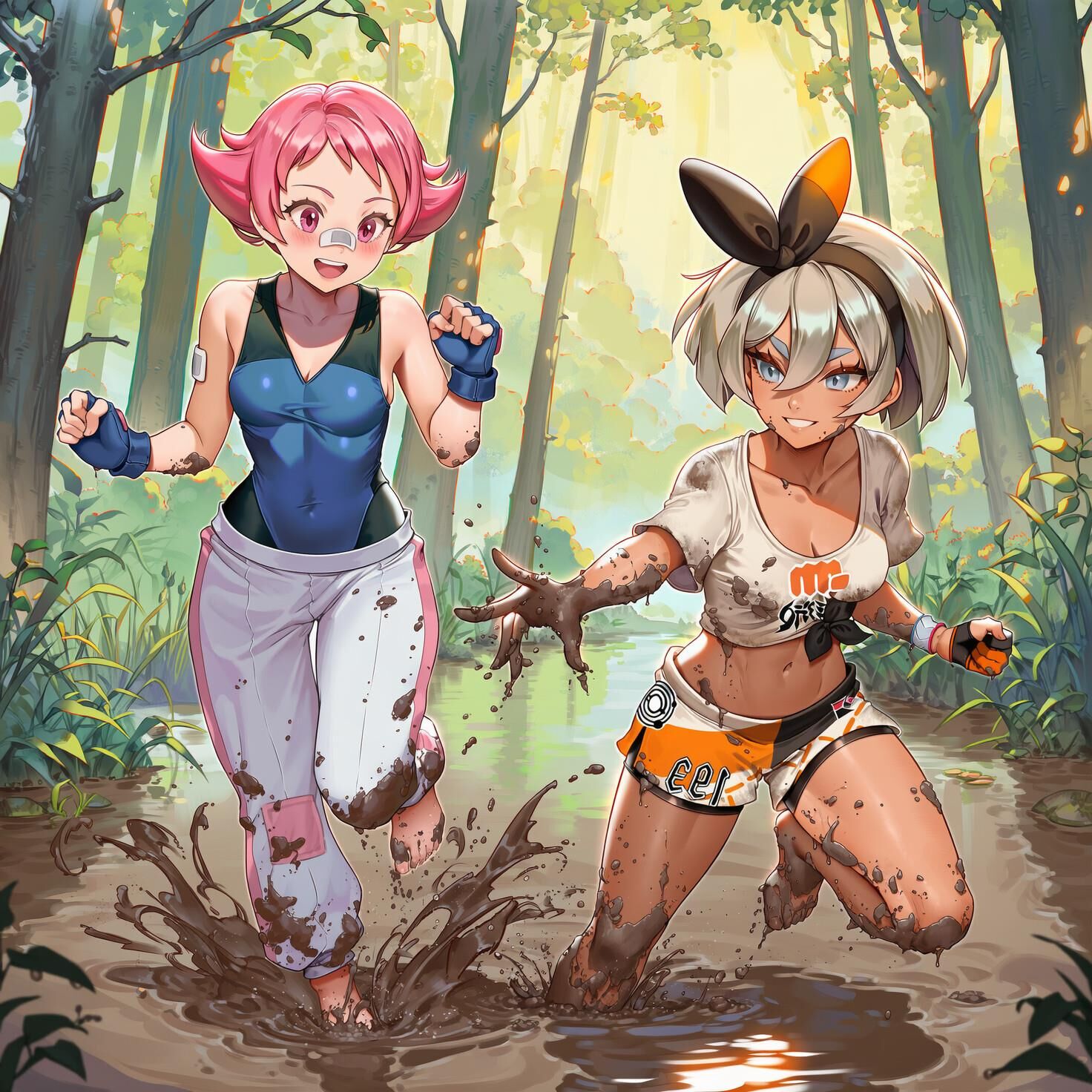 Pokemon Multiple Girls / Group 