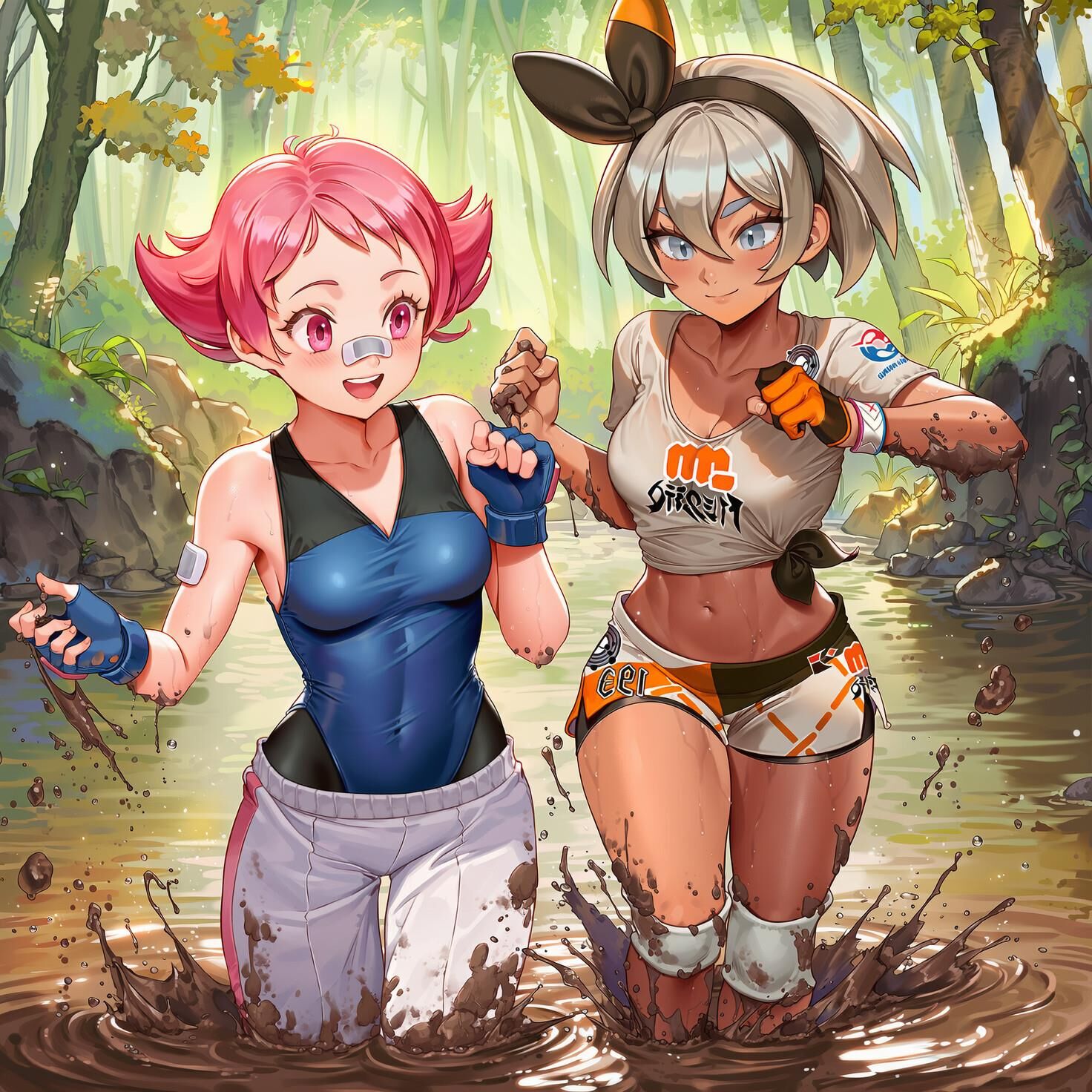 Pokemon Multiple Girls / Group 