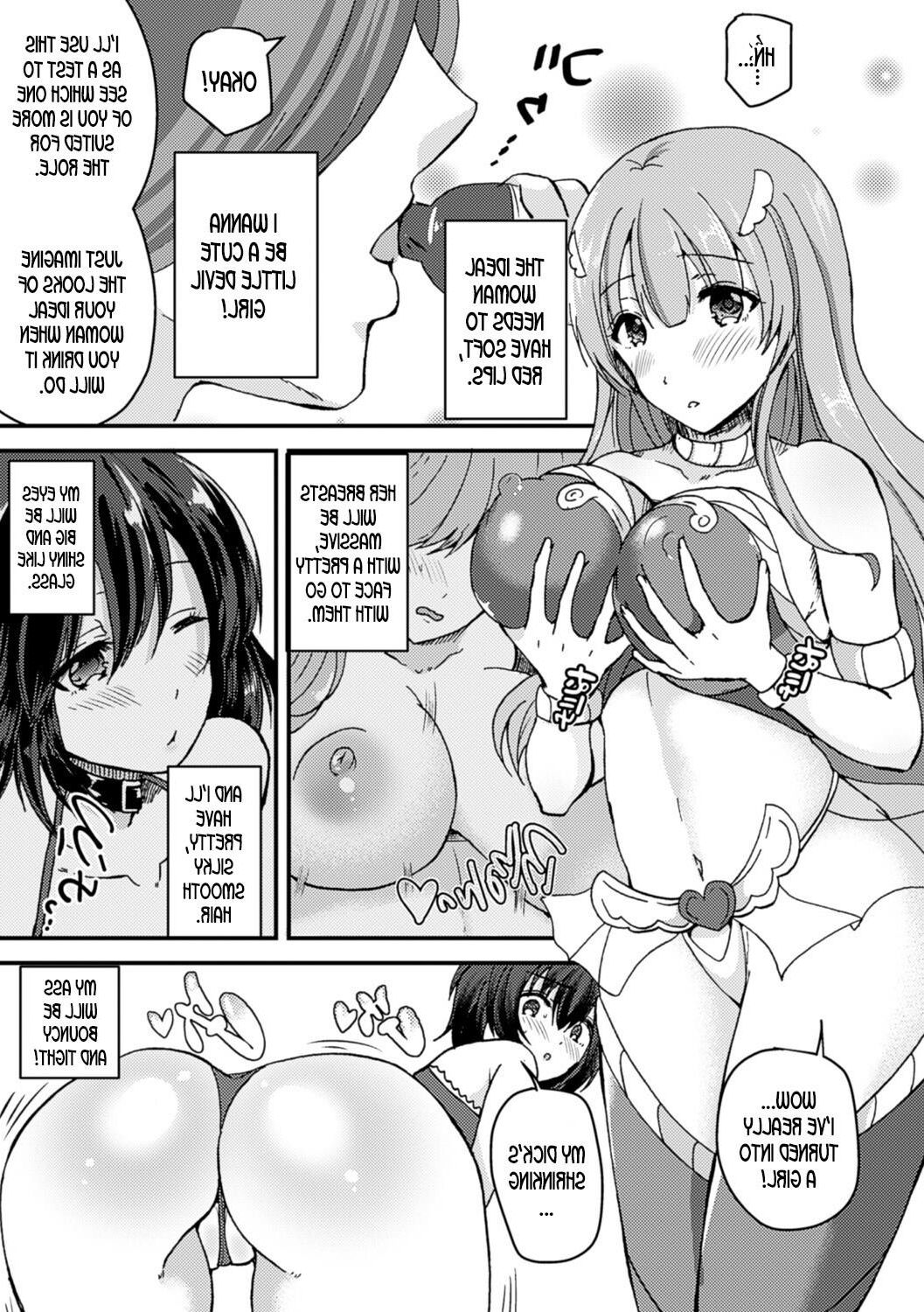 Conviértete en una chica y conviértete en los círculos Otaku Princess Encore