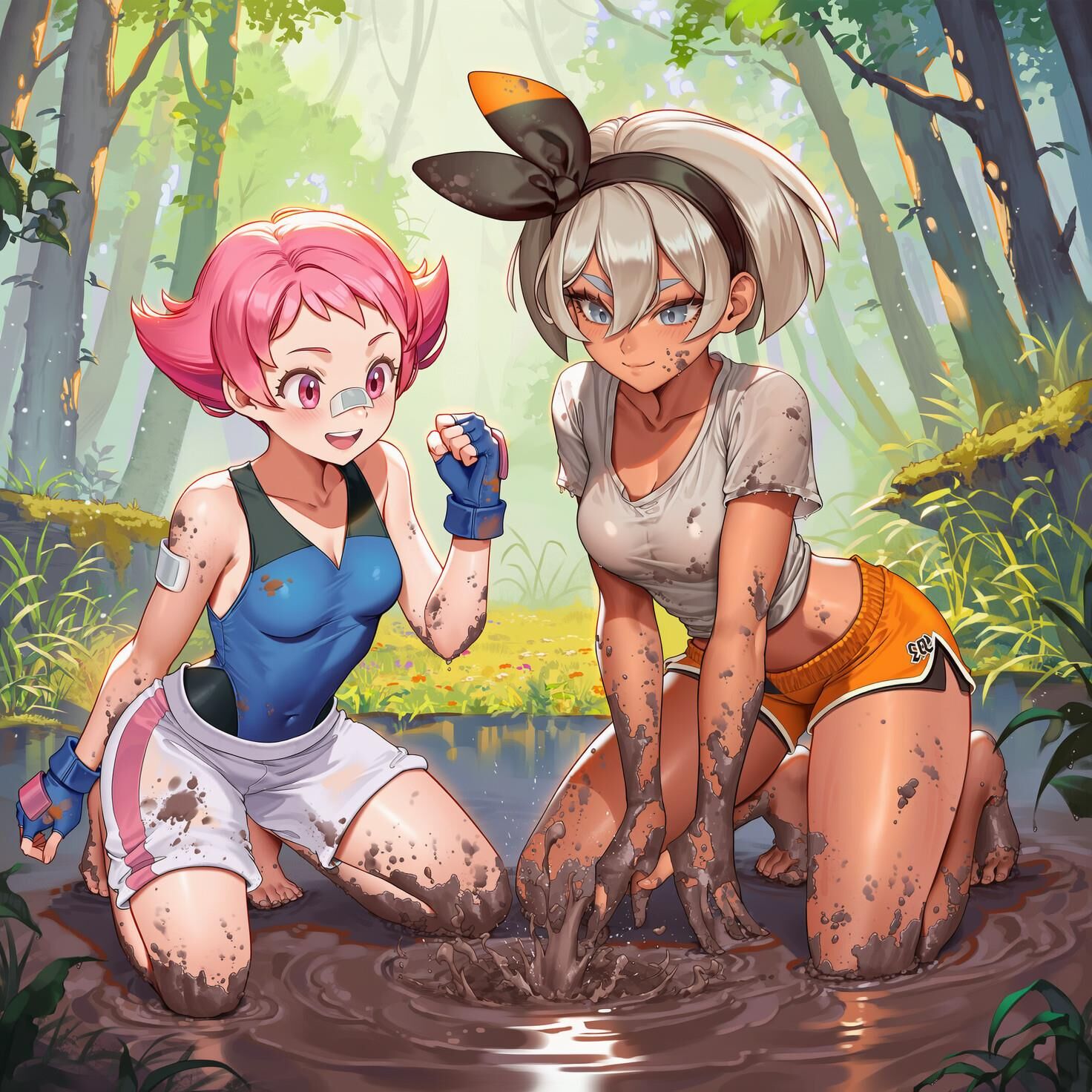 Pokemon Multiple Girls / Group 