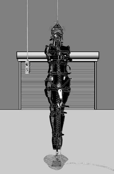 Extreme BDSM art by Danlaura