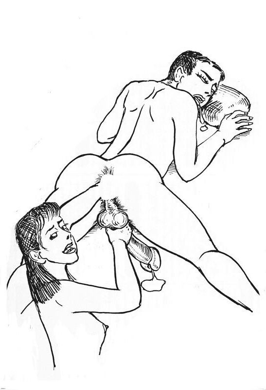 Daikoumon (Anal Sex University) femdom art