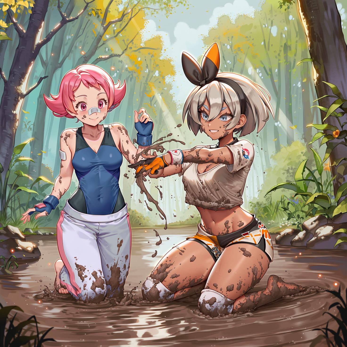 Pokemon Multiple Girls / Group 