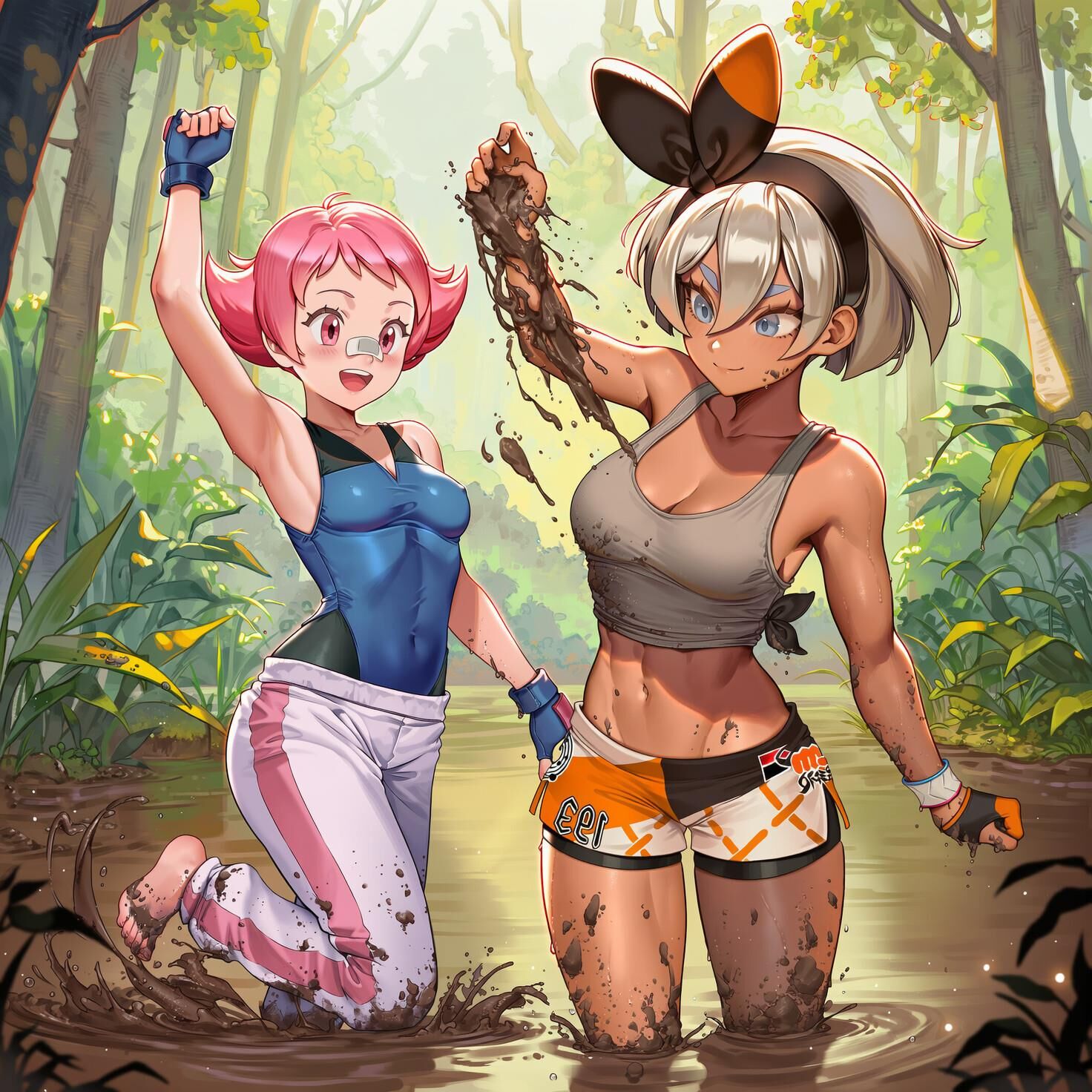 Pokemon Multiple Girls / Group 