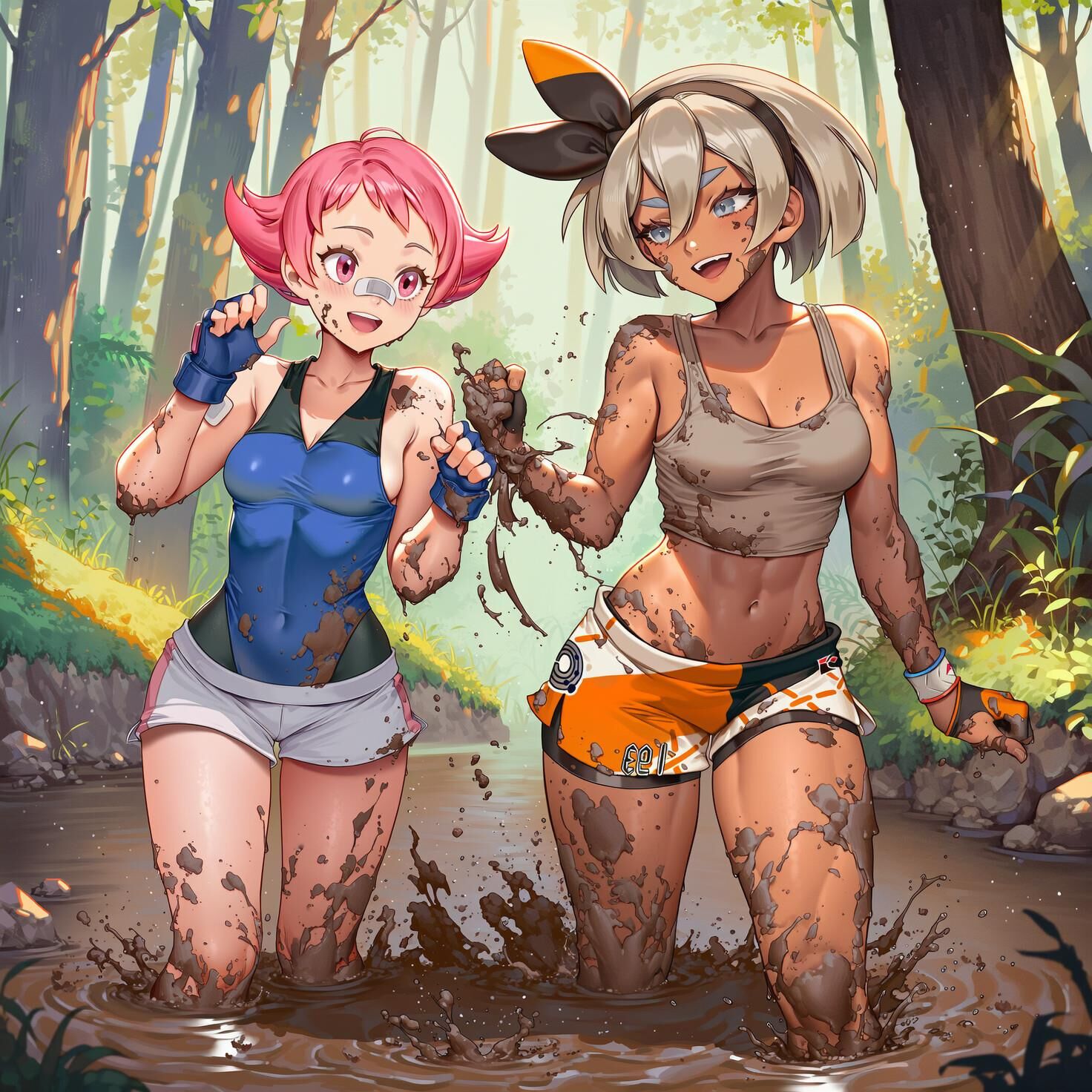 Pokemon Multiple Girls / Group 