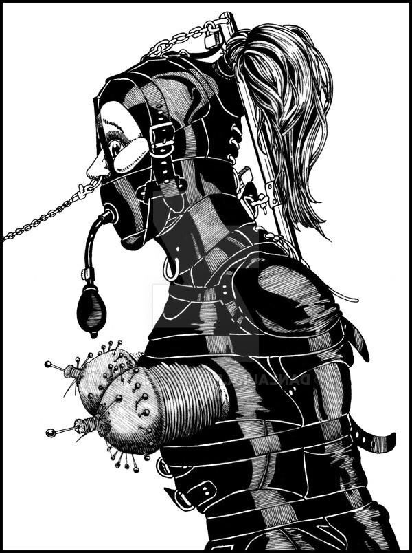 Extreme BDSM art by Danlaura
