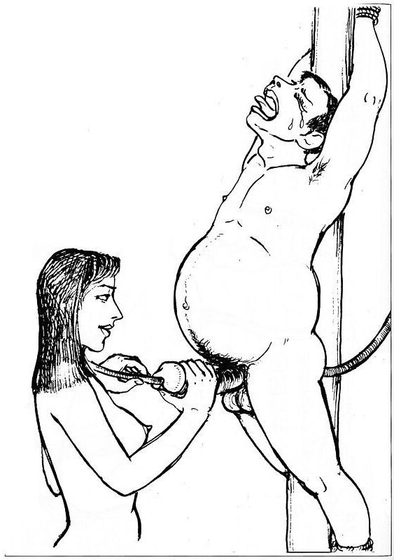Daikoumon (Anal Sex University) femdom art