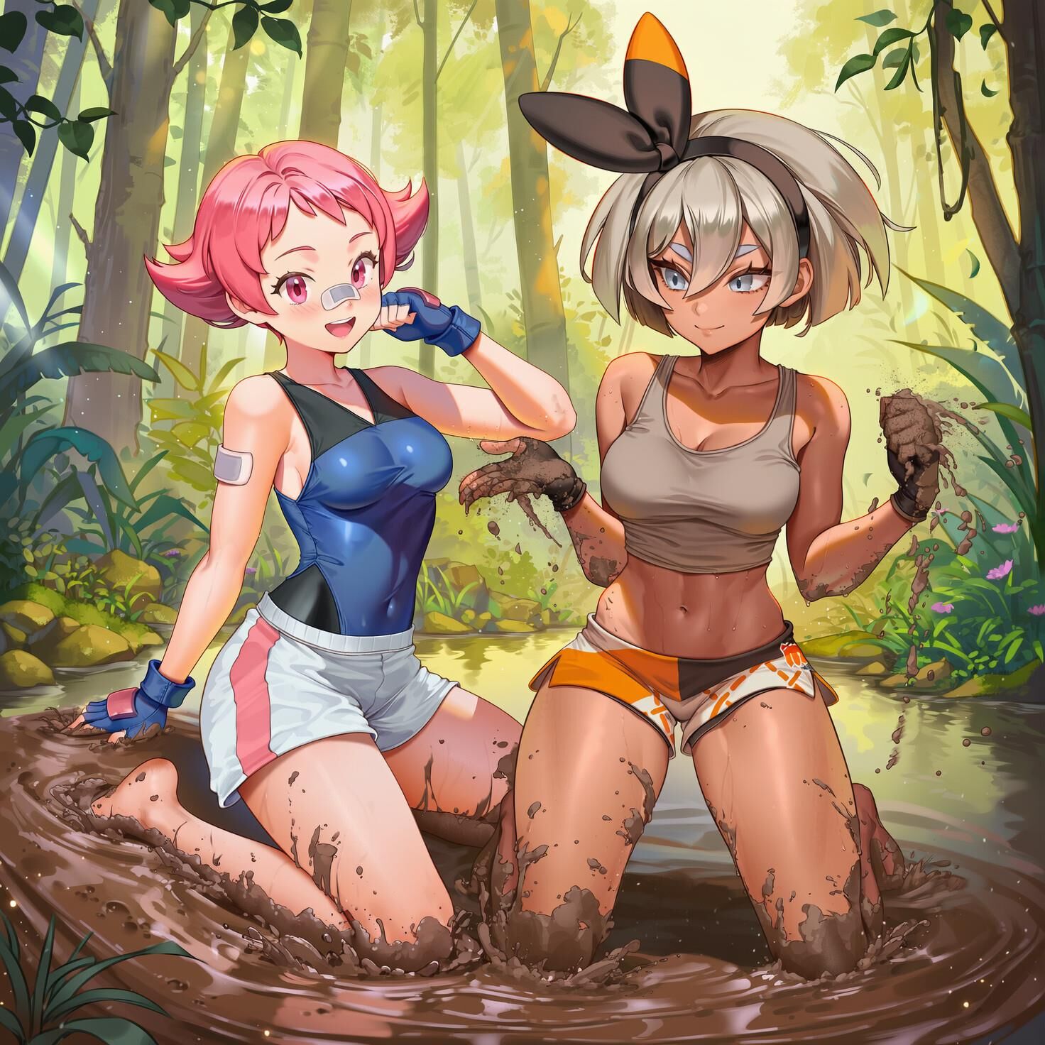 Pokemon Multiple Girls / Group 