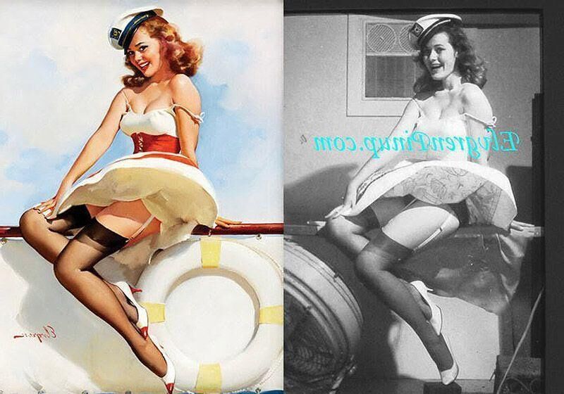 Imperfect to perfect pin up girls