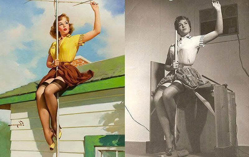 Imperfect to perfect pin up girls