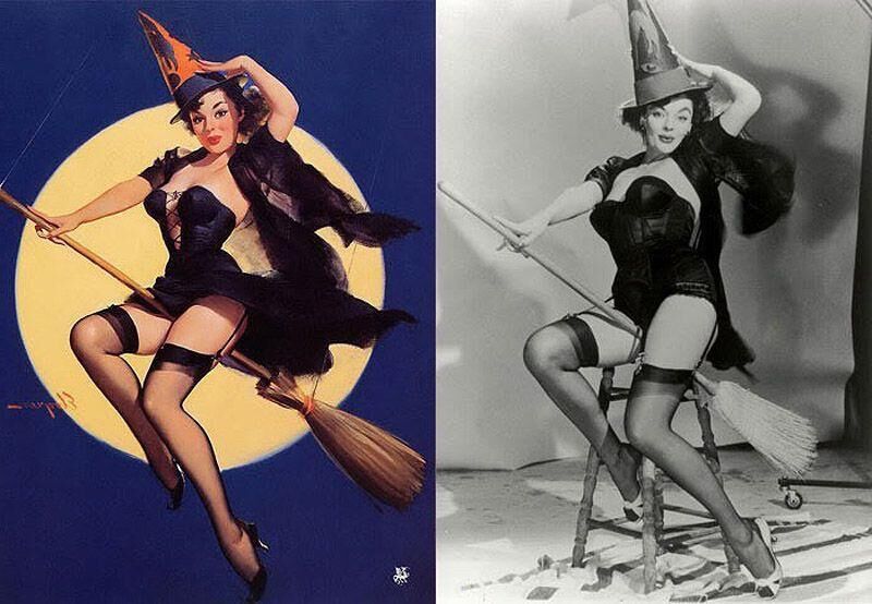 Imperfect to perfect pin up girls