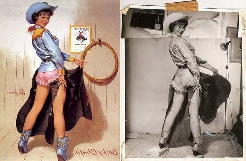 Imperfect to perfect pin up girls