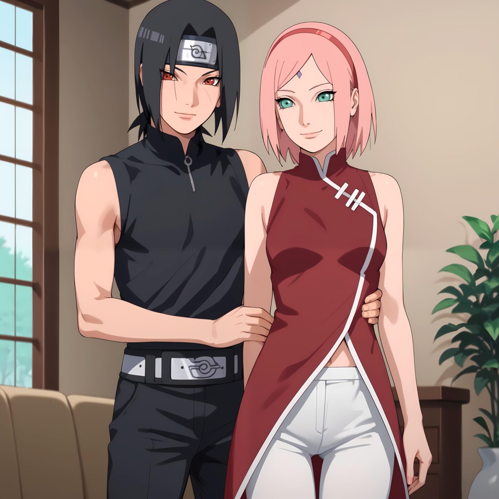 itachi and sakura