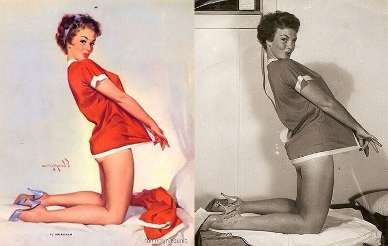 Imperfect to perfect pin up girls