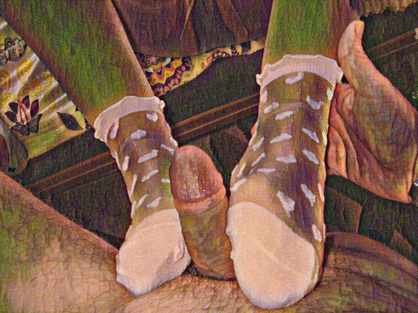 Footjob makes us horny#
