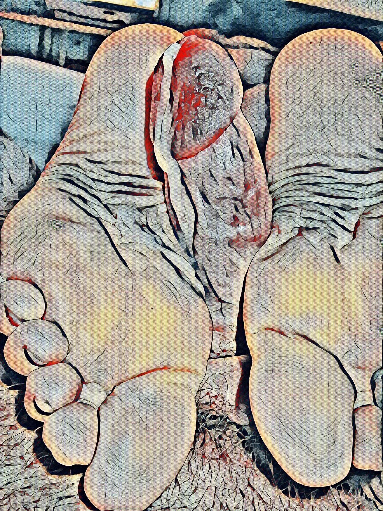Footjob makes us horny#