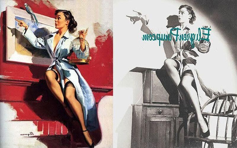 Imperfect to perfect pin up girls