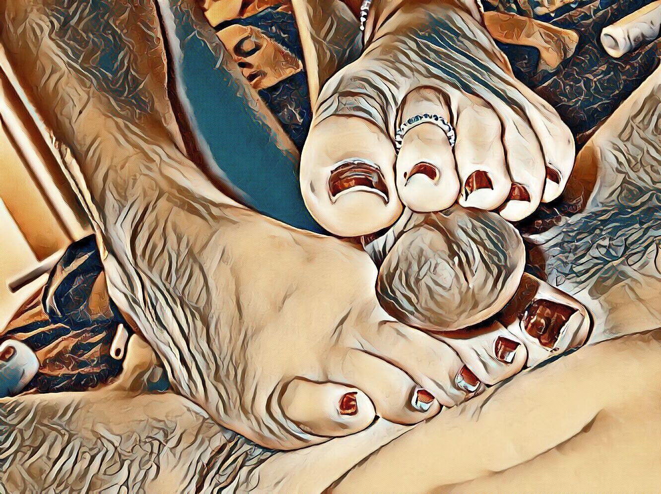 Footjob makes us horny#