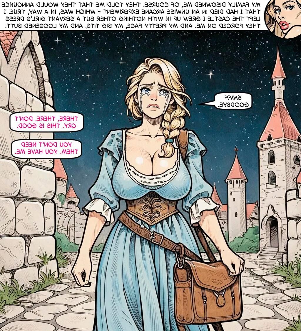 Bande dessinée (princesse Shemale)