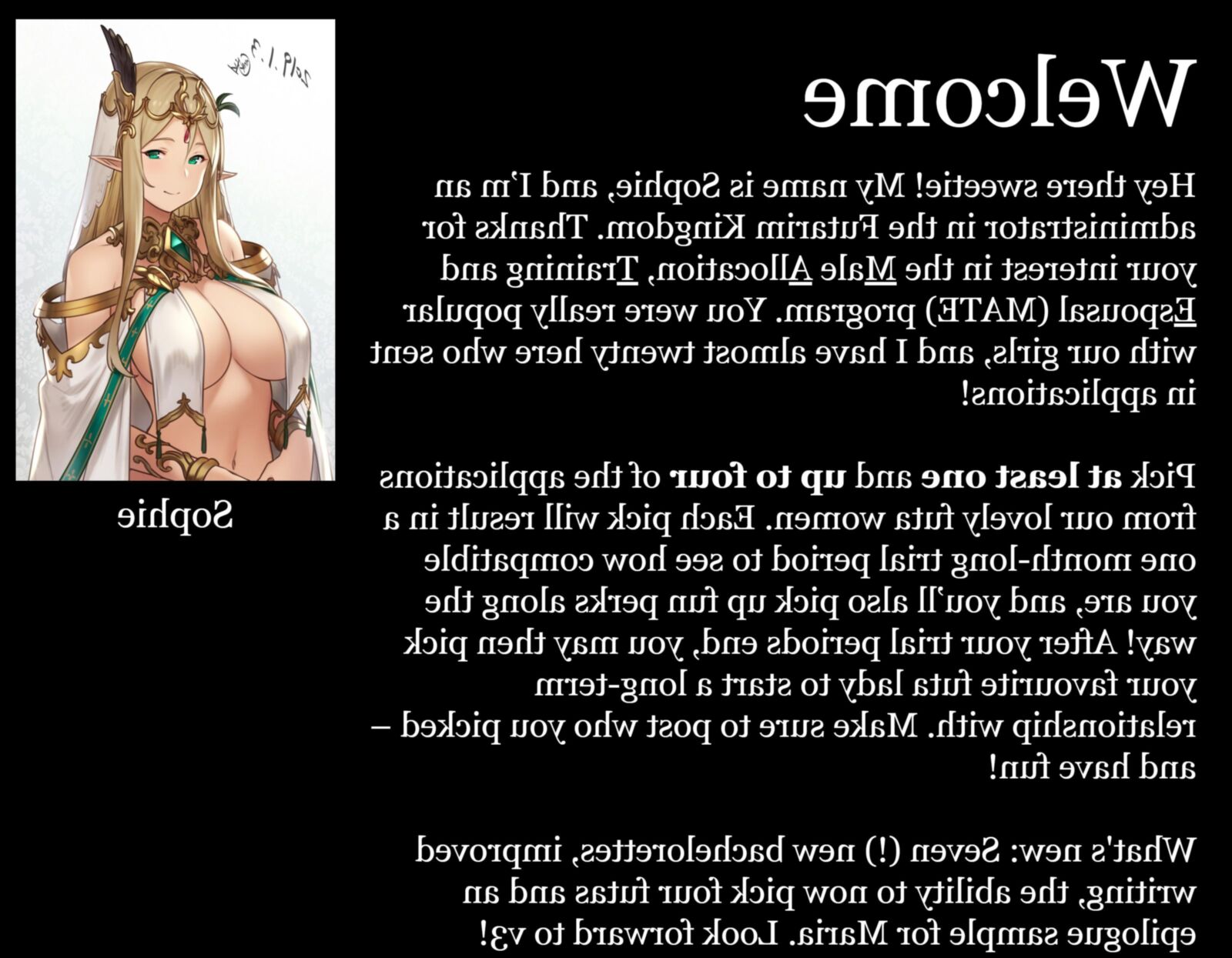 The MATE Program [V] [Futa] [Hentai] [Multiple Fetishes]