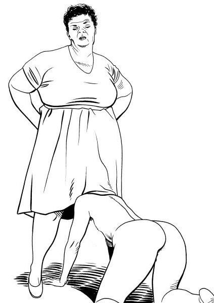 Bruce Morgan femdom art