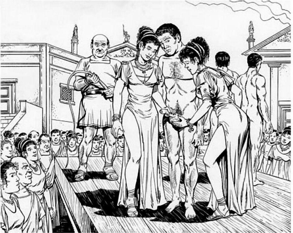 Bruce Morgan femdom art