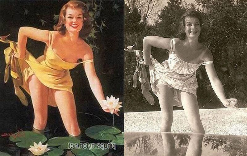 Imperfect to perfect pin up girls