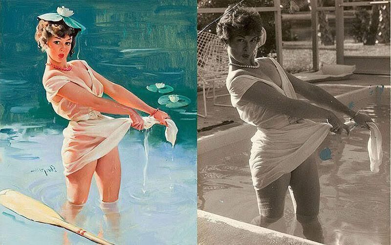 Imperfect to perfect pin up girls