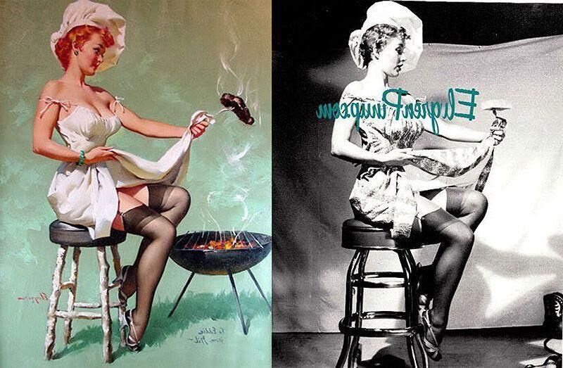 Imperfect to perfect pin up girls