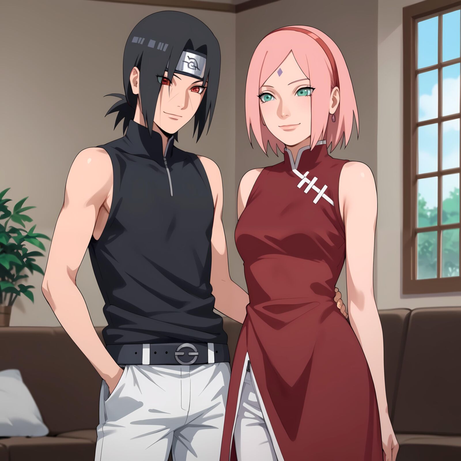 itachi and sakura