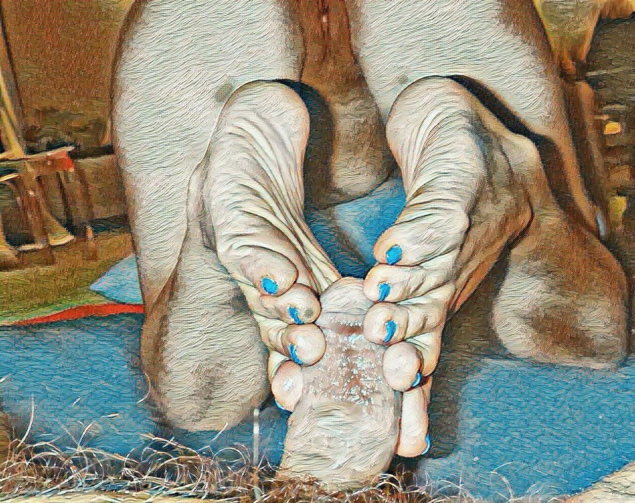 Footjob makes us horny#