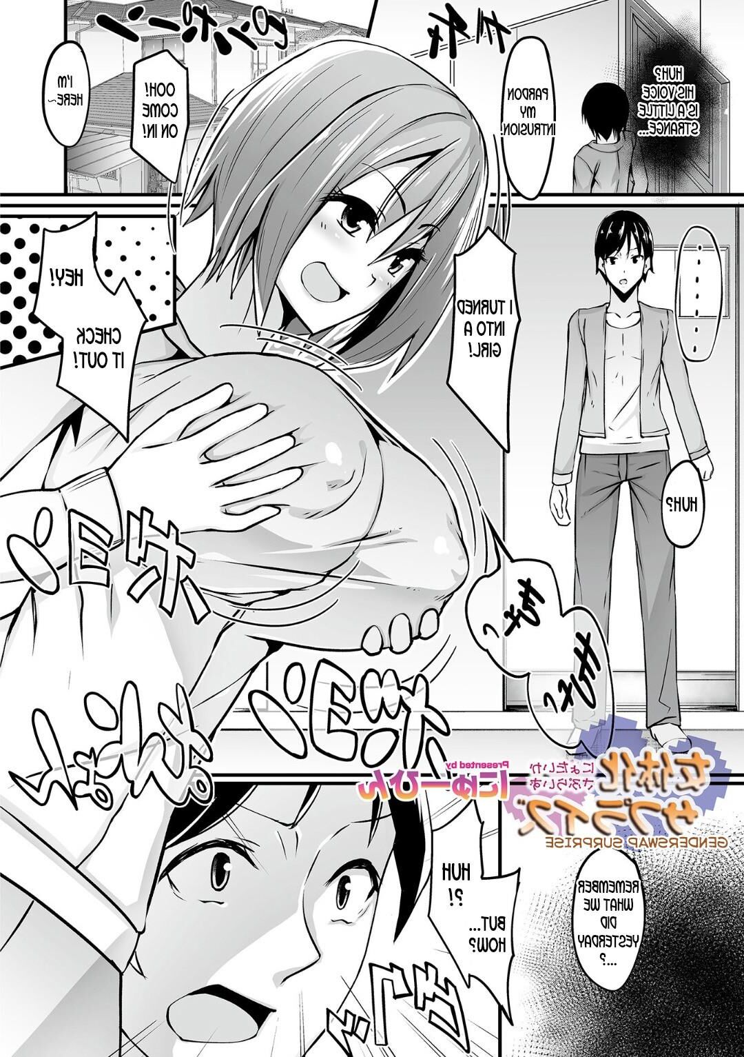 Genderswap Surprise (gender bender)