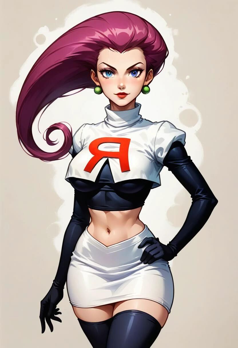 pokemon art pictures of jessie