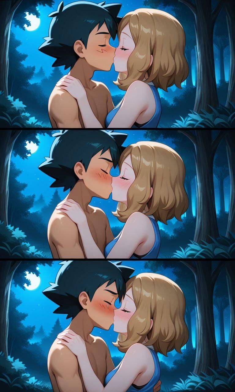 pokemon ash fucks sareena in forest