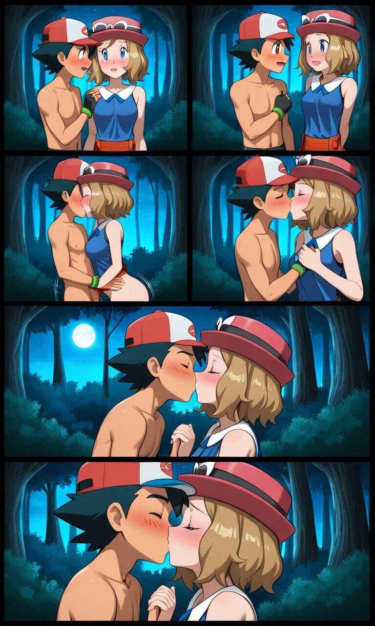 pokemon ash fucks sareena in forest