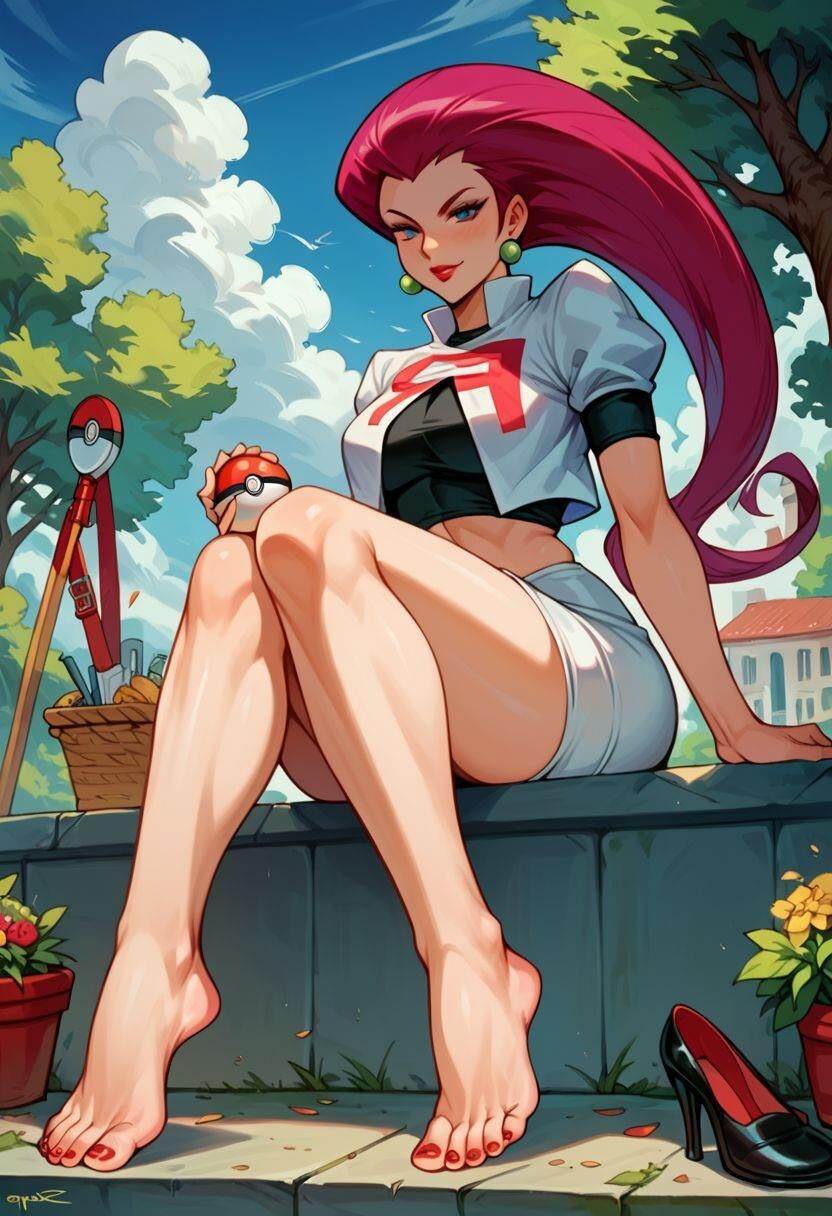 pokemon art pictures of jessie