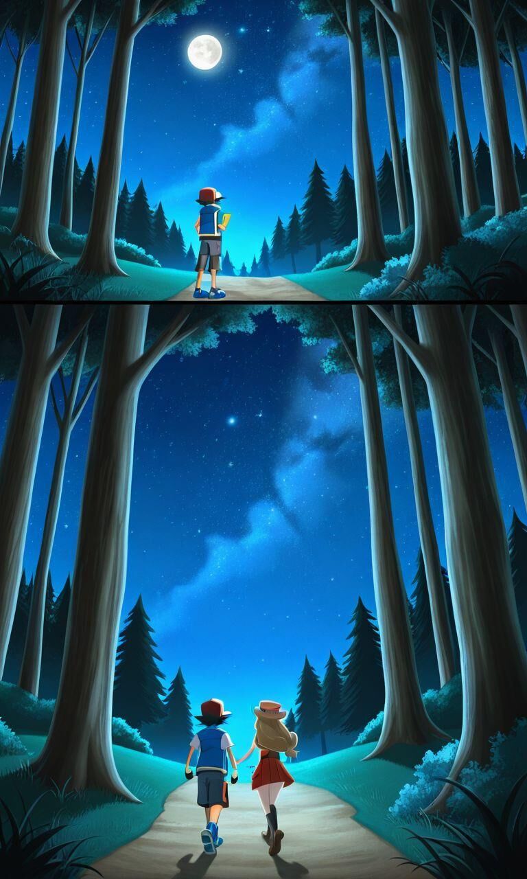 pokemon ash fucks sareena in forest