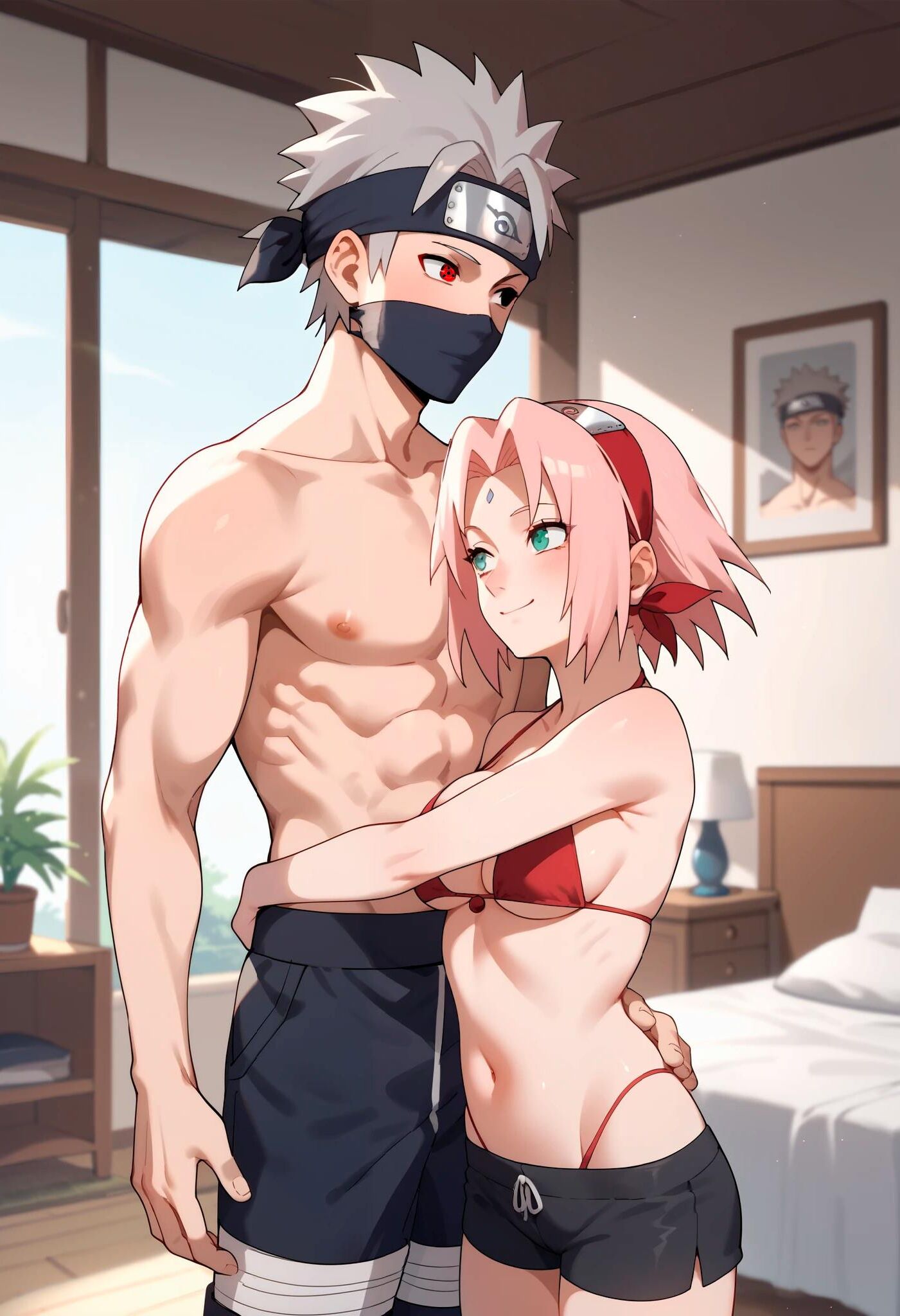 sakuraandkakashi