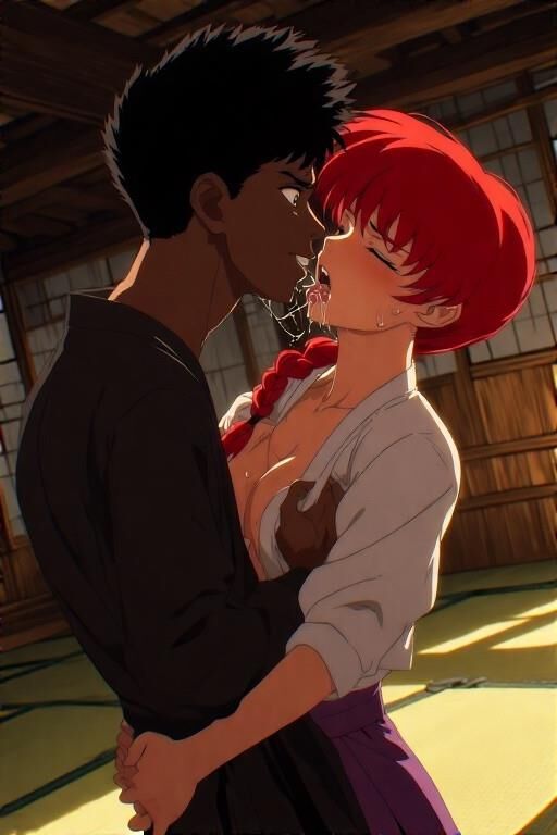 Ranma Chan BBC slut (AI)