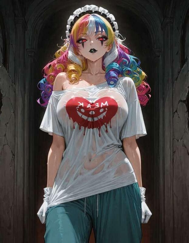 セクシーなレインボーピエロヘンタイ