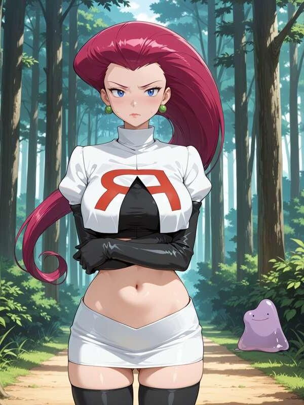 pokemon ditto fucks jessie hard