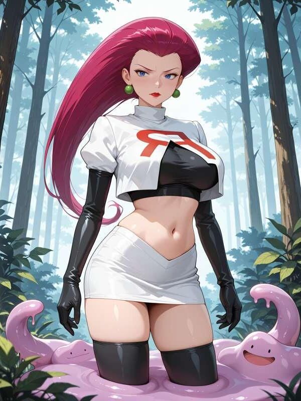 pokemon ditto fucks jessie hard