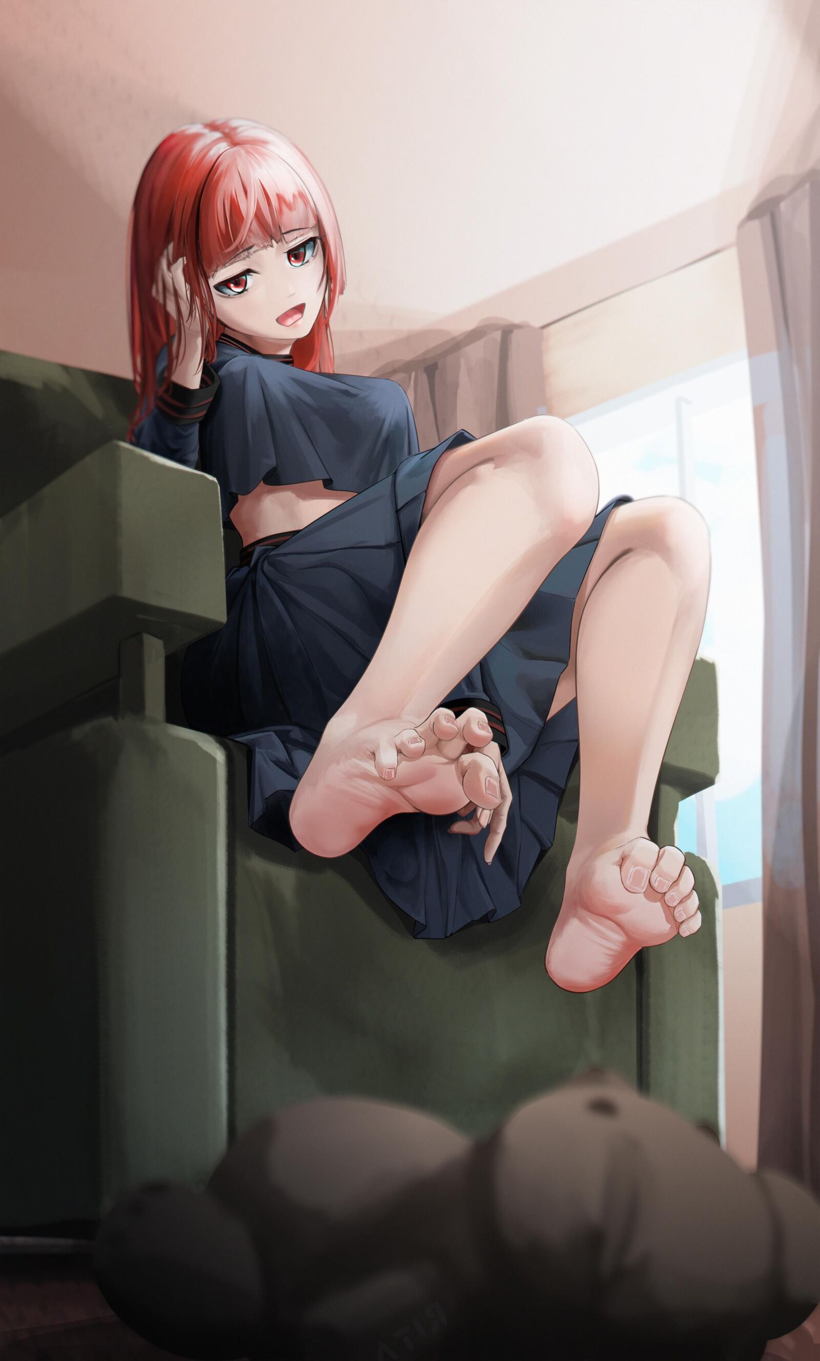 アニメの足