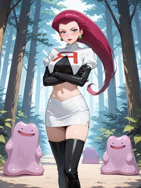 pokemon ditto fucks jessie hard